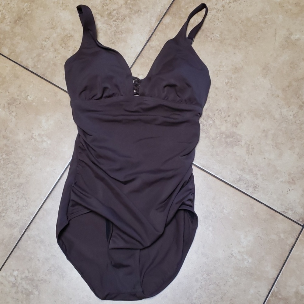 brown bathingsuit